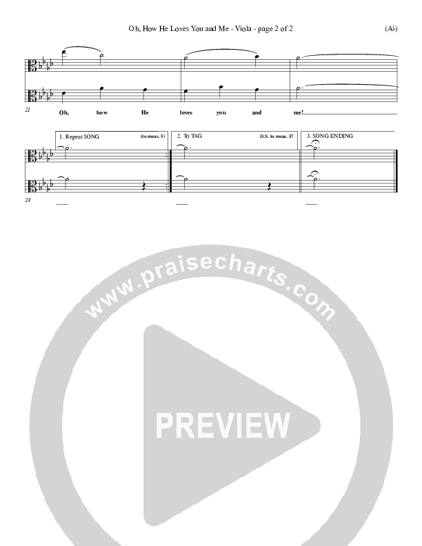 Oh How He Loves You And Me Contrabass (Kurt Kaiser)