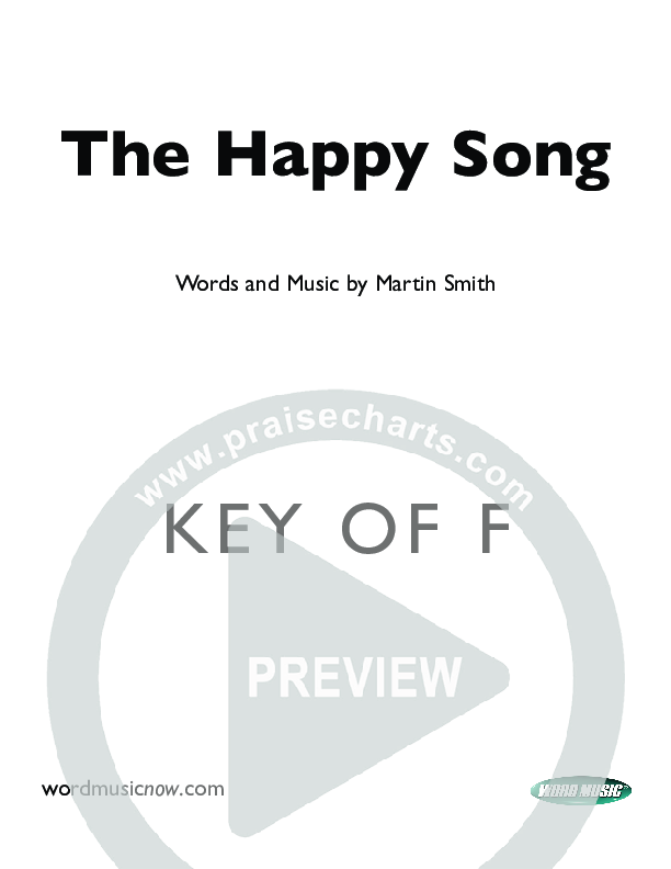 The Happy Song Cover Sheet (Delirious)