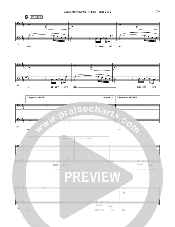 Grace Flows Down Contrabass ()