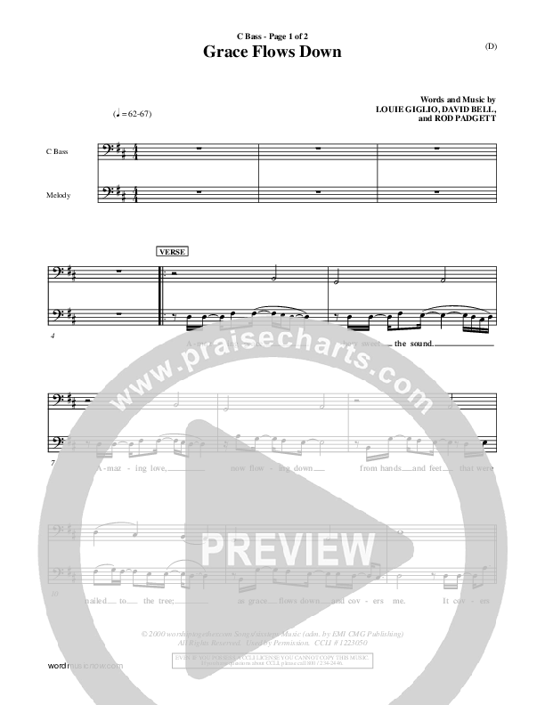 Grace Flows Down Contrabass ()