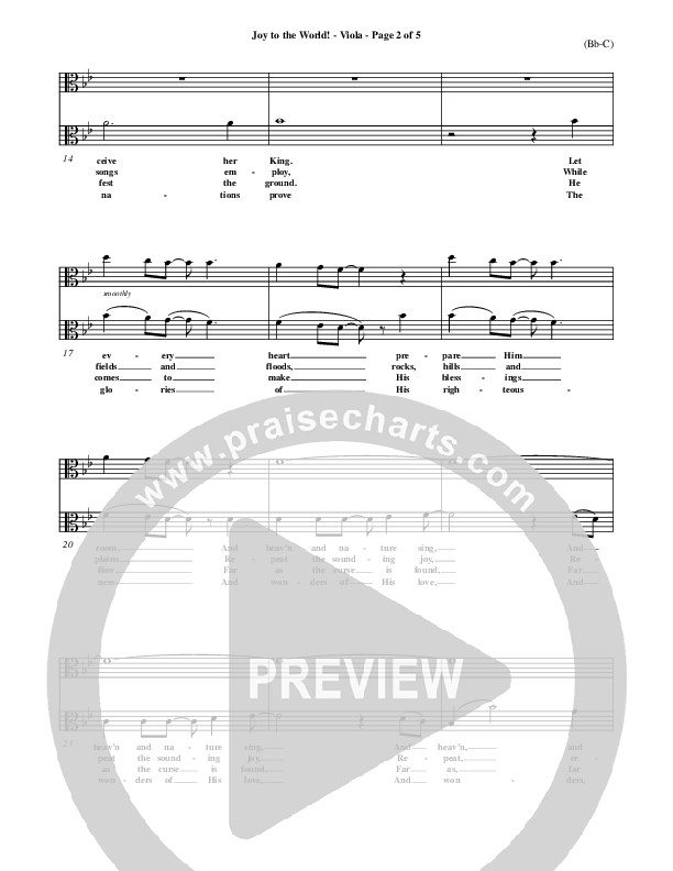 Joy To The World Viola ()