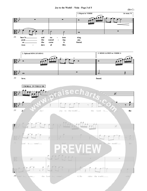 Joy To The World Viola ()