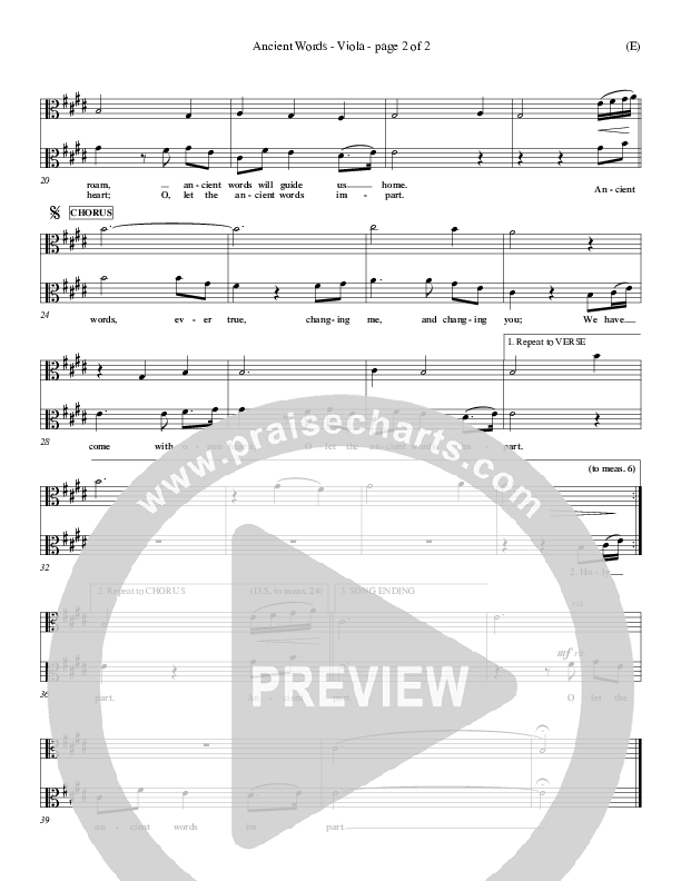 Ancient Words Viola (Lynn DeShazo)