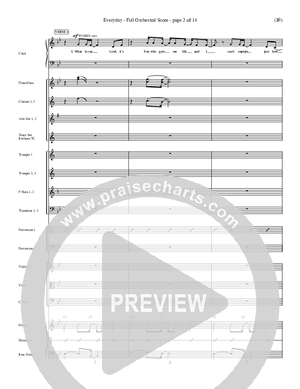 Everyday Conductor's Score (Joel Houston)