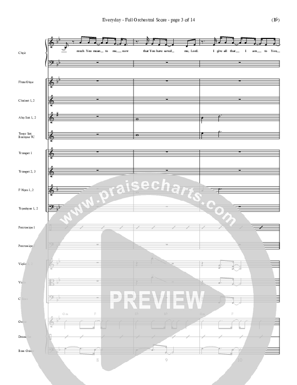 Everyday Conductor's Score (Joel Houston)