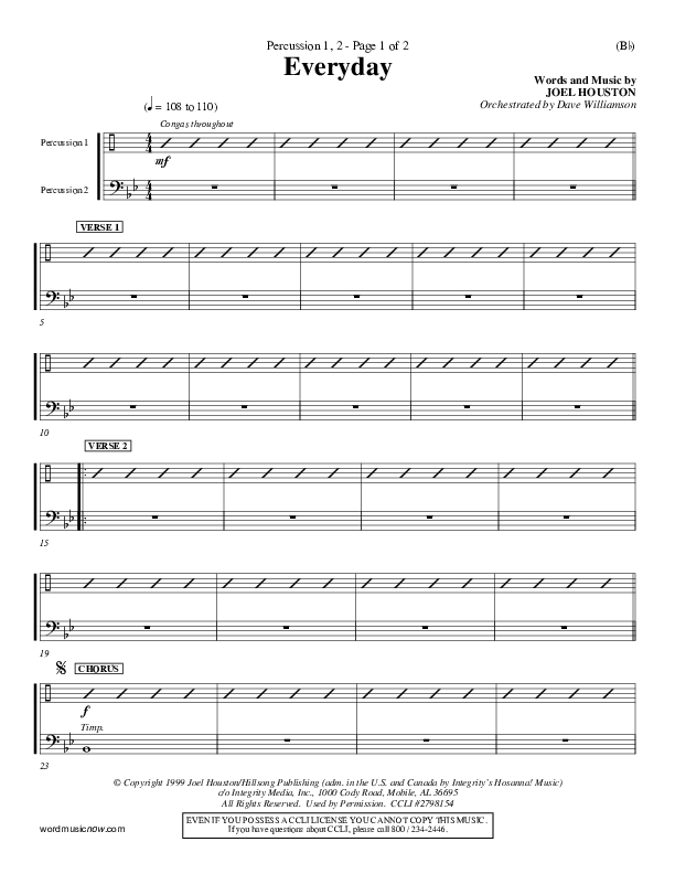 Everyday Percussion 1/2 (Joel Houston)