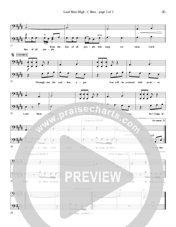 Lord Most High Contrabass (Gary Sadler)