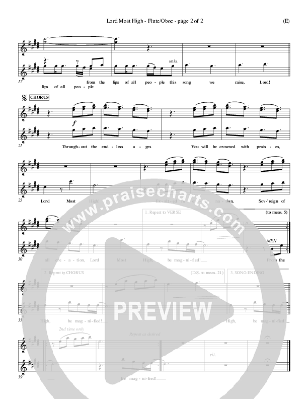 Lord Most High Flute/Oboe (Gary Sadler)