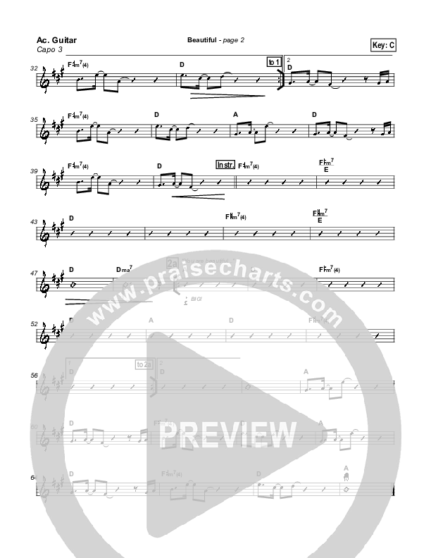 Beautiful Acoustic Guitar (New Life Worship)