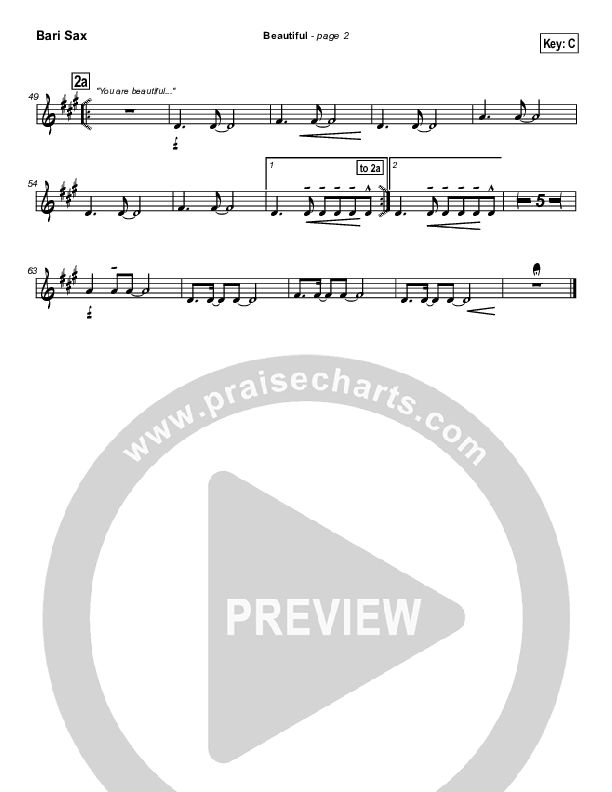 Beautiful Bari Sax (New Life Worship)