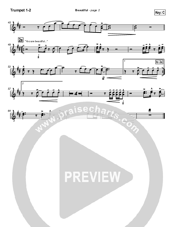 Beautiful Trumpet 1,2 (New Life Worship)