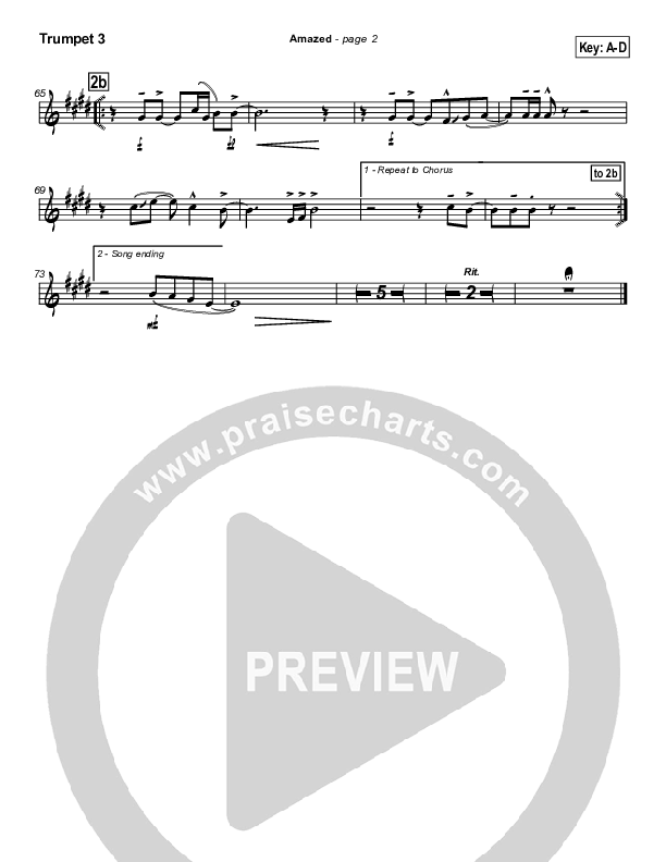 Amazed Trumpet 3 (New Life Worship)