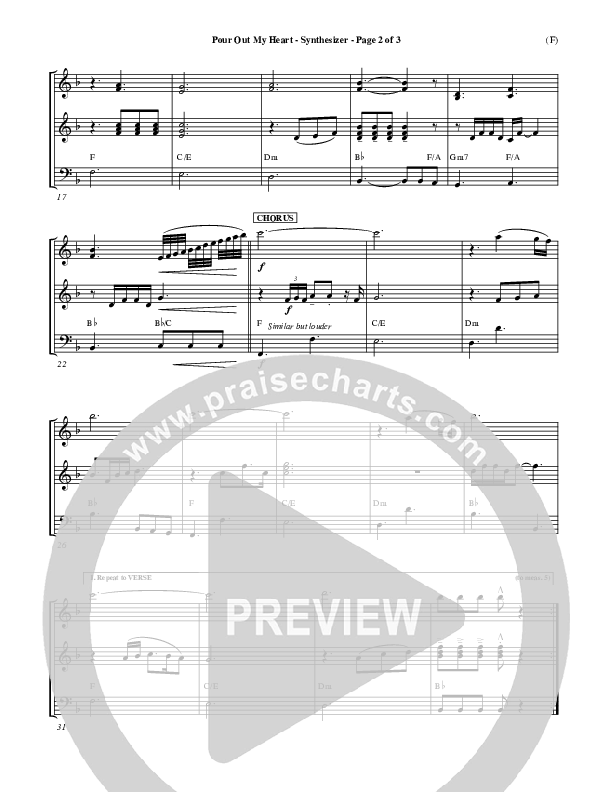 Pour Out My Heart Synth (Craig Musseau)