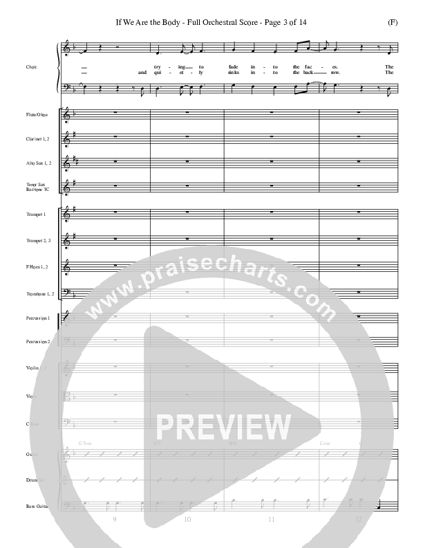 If We Are The Body Conductor's Score (Mark Hall)