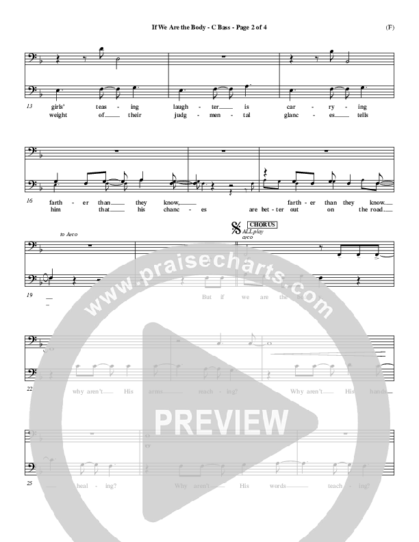 If We Are The Body Contrabass (Mark Hall)