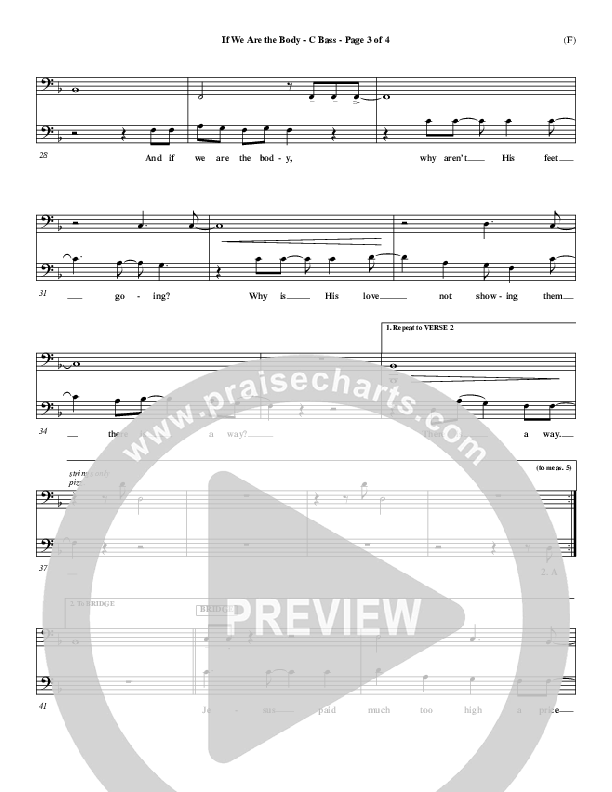 If We Are The Body Contrabass (Mark Hall)