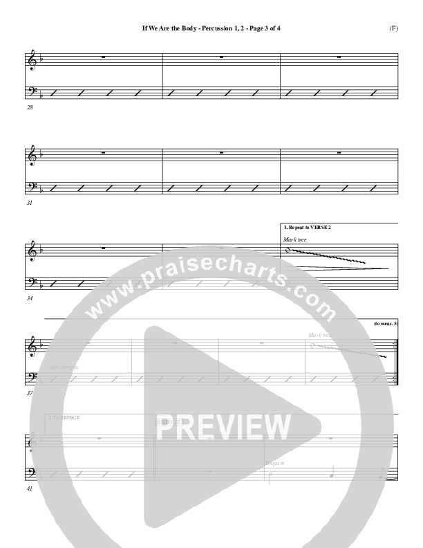 If We Are The Body Percussion 1/2 (Mark Hall)