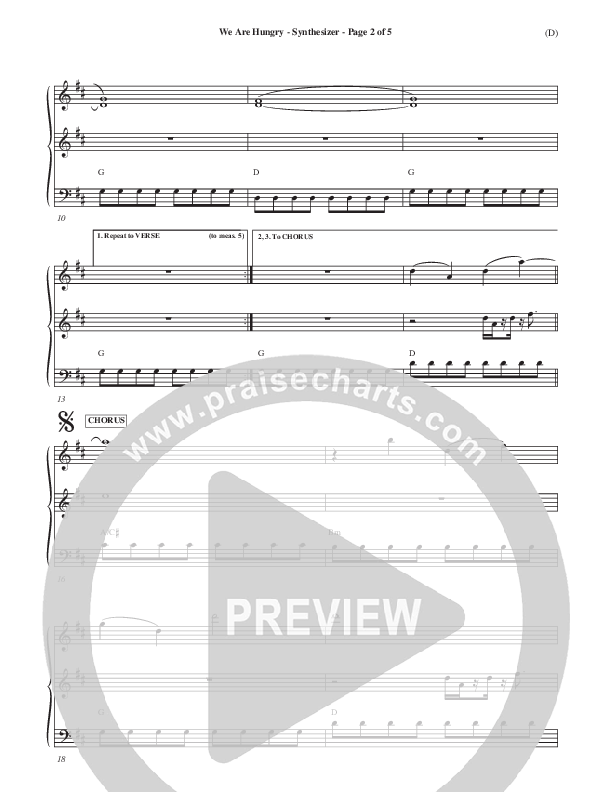 We Are Hungry Synth (Brad Kilman)