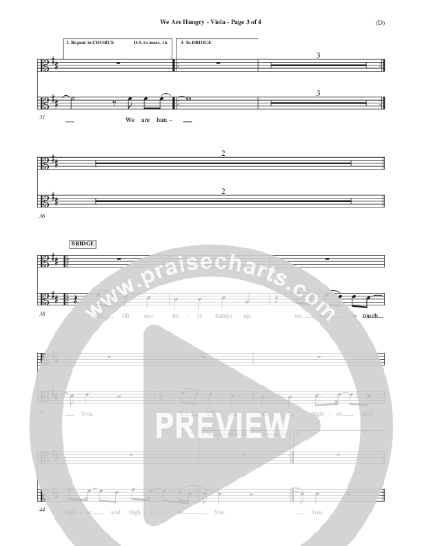 We Are Hungry Viola (Brad Kilman)