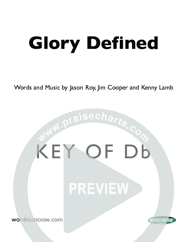 Glory Defined Orchestration (Jason Roy)