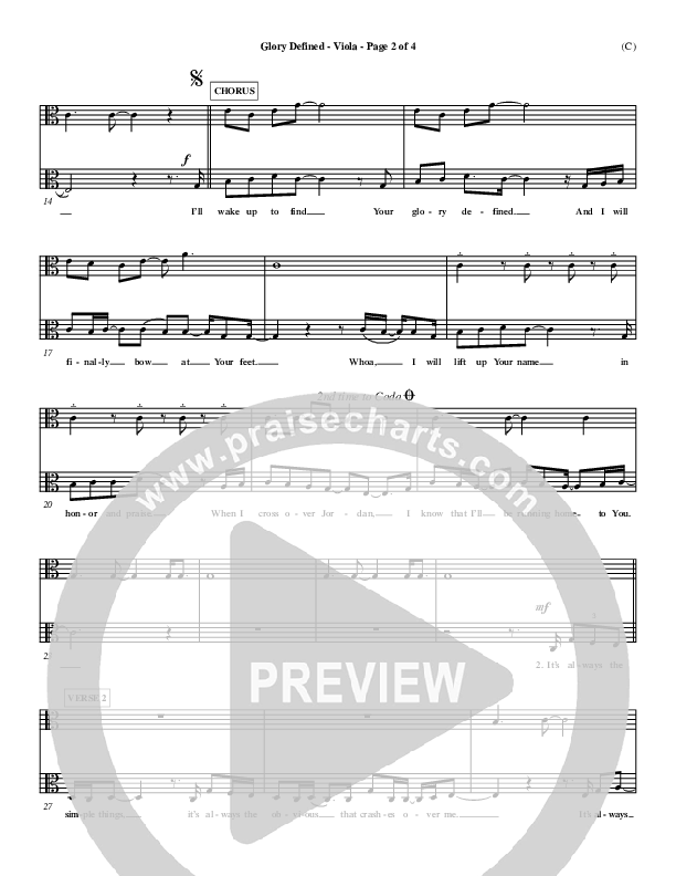 Glory Defined Viola (Jason Roy)