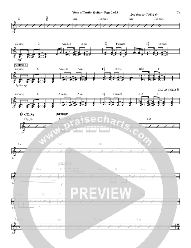 Voice of Truth Guitar (Mark Hall)