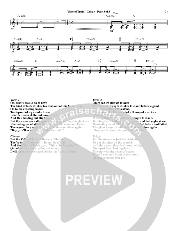 Voice of Truth Guitar (Mark Hall)