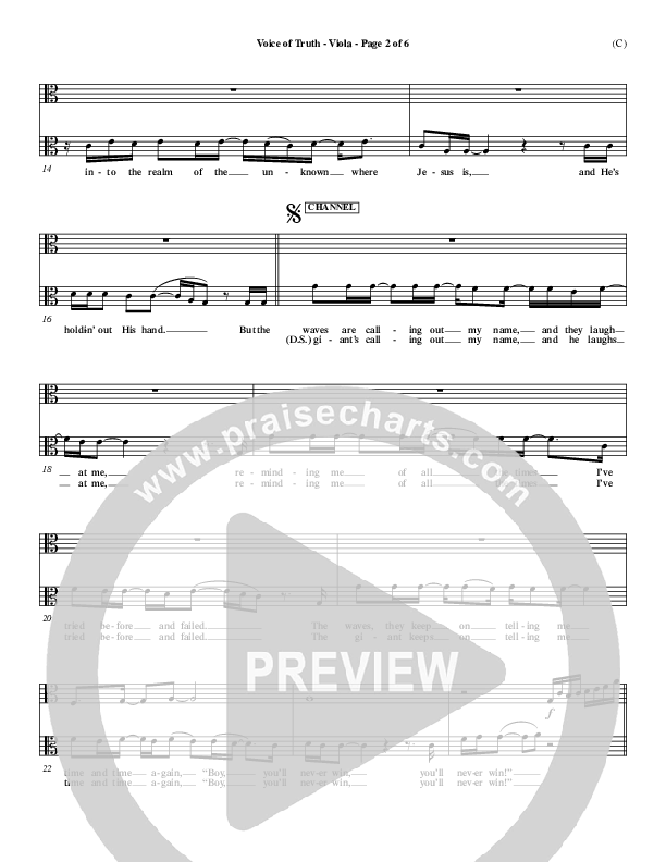 Voice of Truth Viola (Mark Hall)