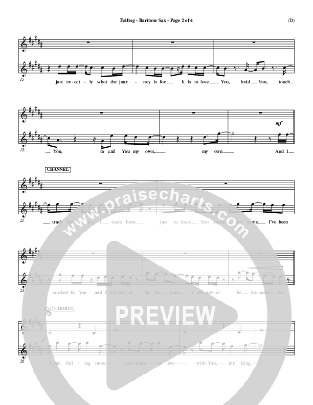 Falling Bari Sax (Pocket Full Of Rocks)