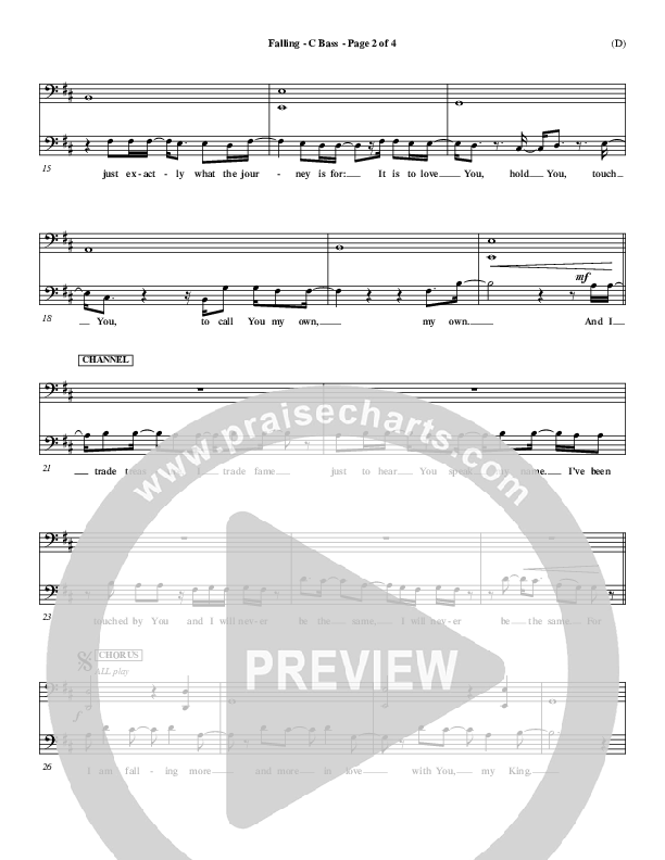 Falling Contrabass (Pocket Full Of Rocks)