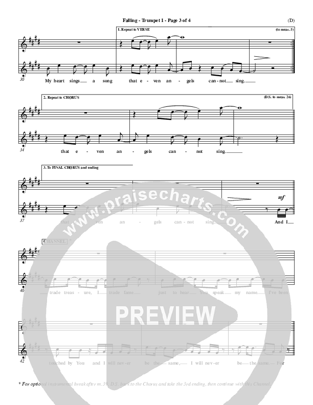 Falling Trumpet 1 (Pocket Full Of Rocks)