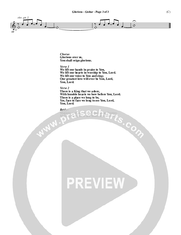Glorious Guitar (Chris Tomlin)