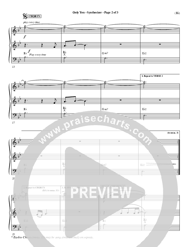 Only You Synth (David Crowder)