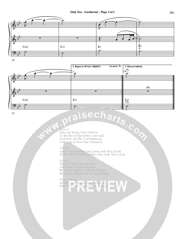 Only You Synth (David Crowder)