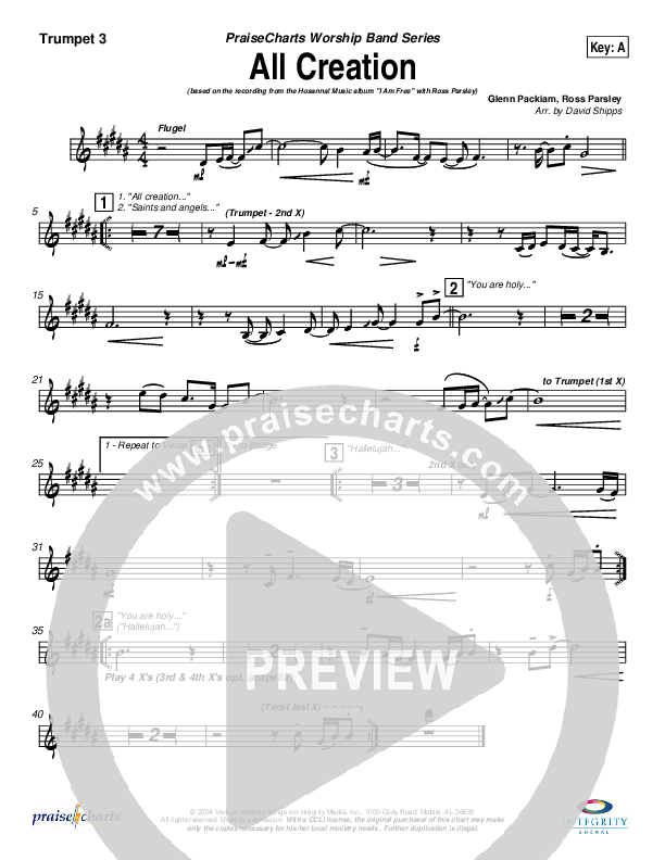 All Creation Trumpet 3 (New Life Worship)