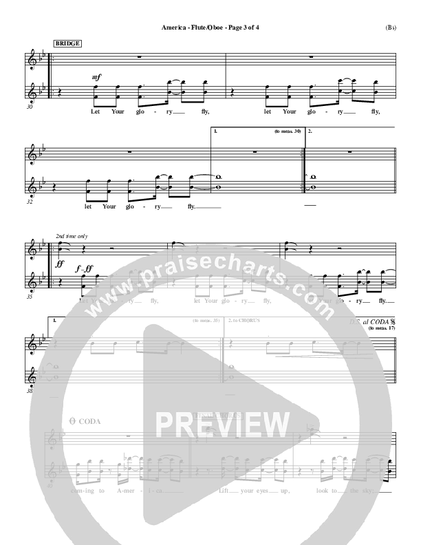 America Flute/Oboe (Chris Tomlin)