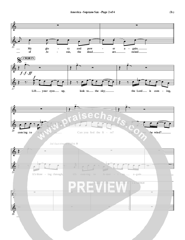 America Soprano Sax (Chris Tomlin)