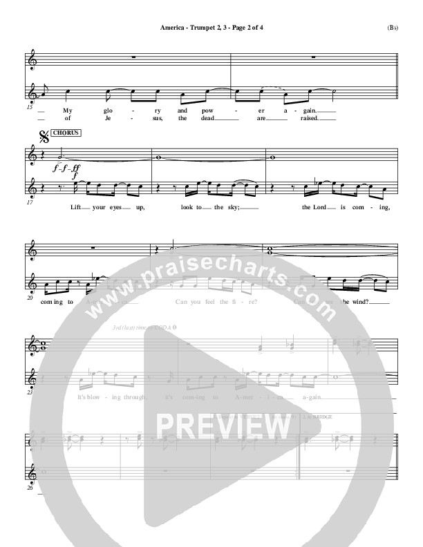 America Trumpet 2/3 (Chris Tomlin)