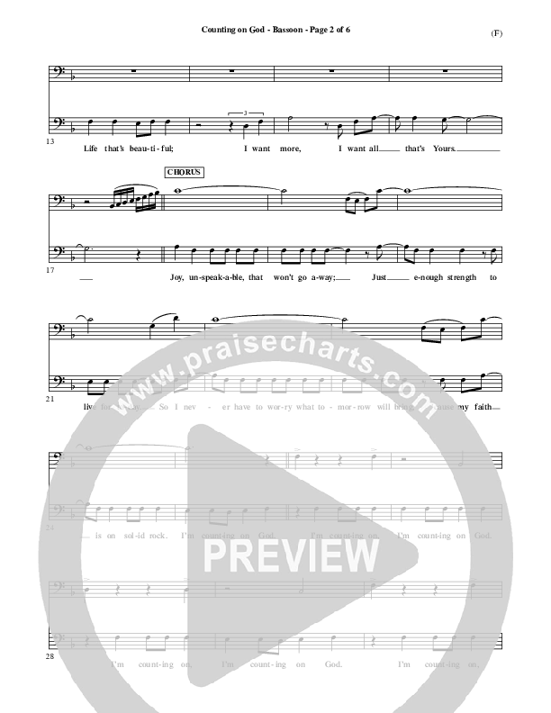 Counting on God Bassoon (Jared Anderson)