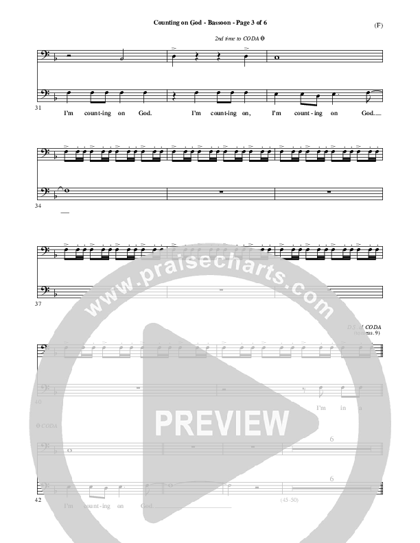 Counting on God Bassoon (Jared Anderson)