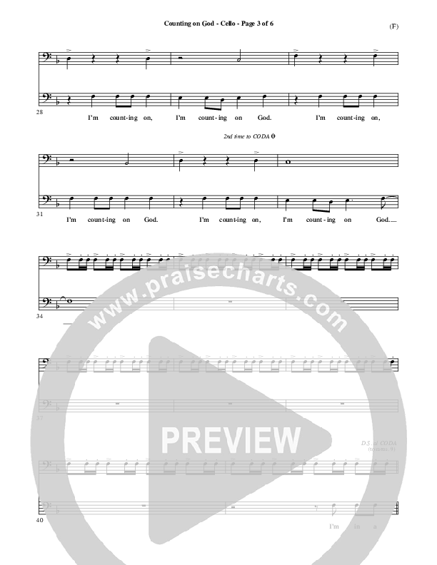 Counting on God Cello (Jared Anderson)