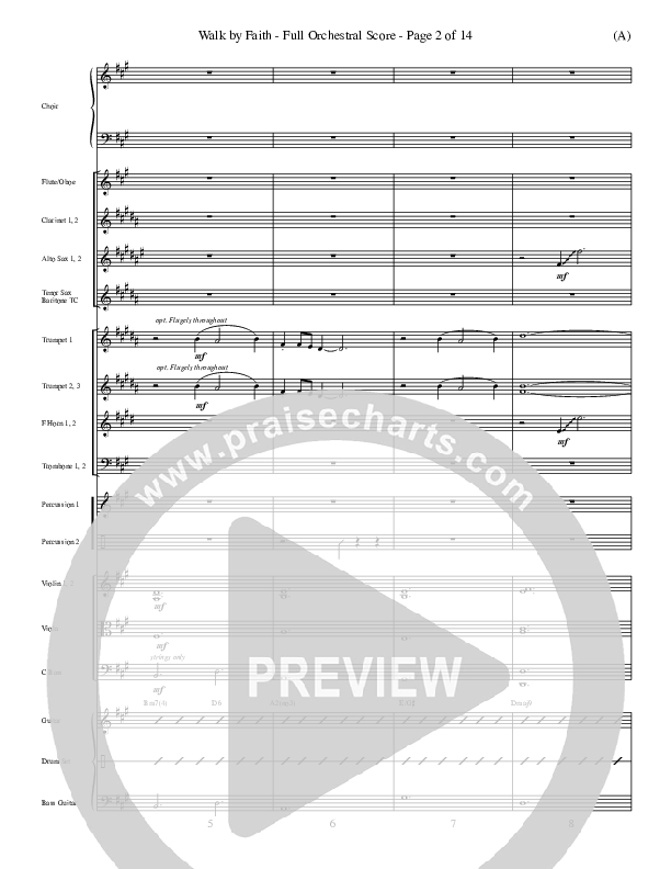 Walk By Faith Orchestration (Jeremy Camp)
