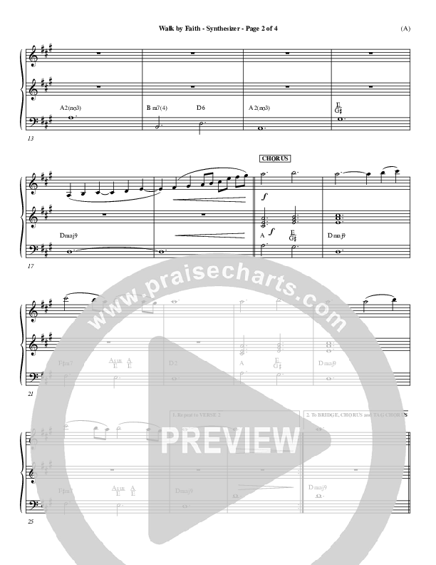 Walk By Faith Synth (Jeremy Camp)