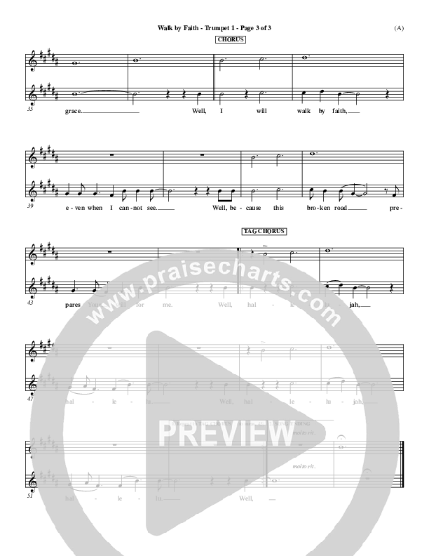 Walk By Faith Trumpet 1 (Jeremy Camp)