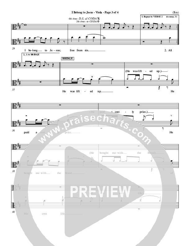 I Belong To Jesus Viola (Dennis Jernigan)