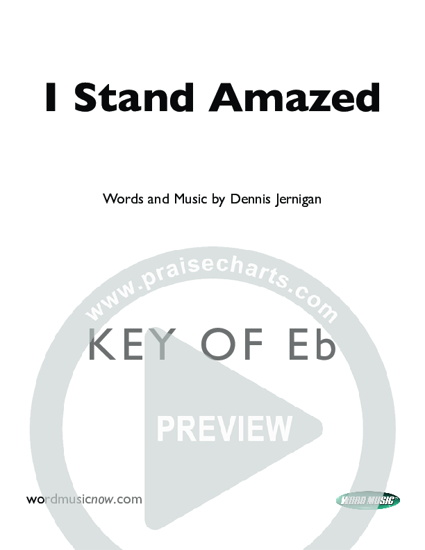 I Stand Amazed Orchestration (Dennis Jernigan)