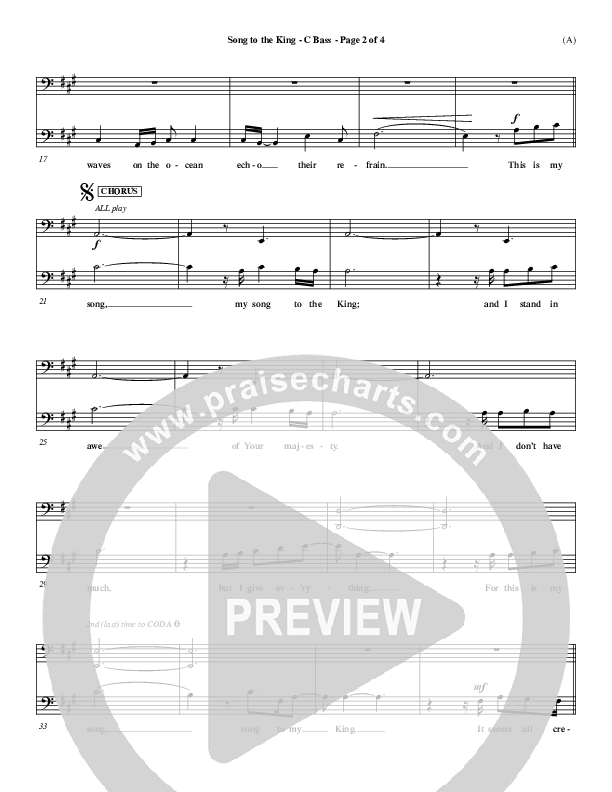 Song To The King Contrabass (Pocket Full Of Rocks)