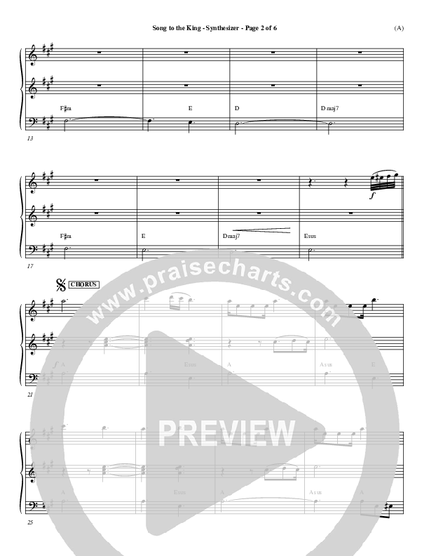 Song To The King Synth (Pocket Full Of Rocks)