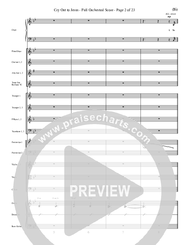 Cry Out To Jesus Orchestration (Third Day)