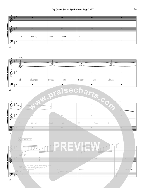 Cry Out To Jesus Synth (Third Day)